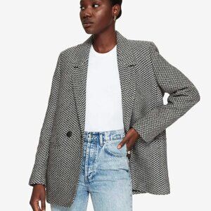 Anine Bing Fishbone Blazer XS